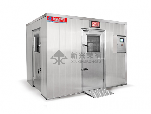 中央廚房餐具消毒神器，新興榮福熱風循環消毒存儲庫